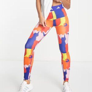 Adidas Soccer x Tomorrowland World Cup 2022 Belgium Colorful Leggings M
